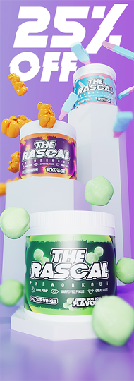 The Rascal PRE-Workout 25% OFF